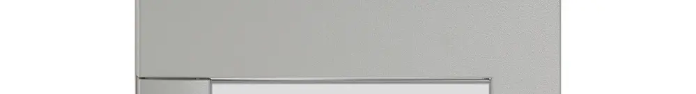 Pulsante 1/2 EDIZIO.liv KNX e UNI c.SNAPFIX® s.LED c.targhetta com.1T grc 