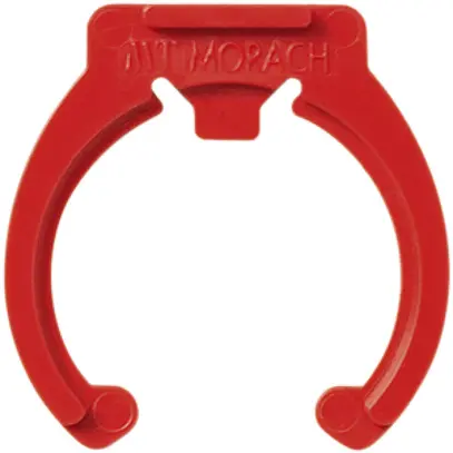 Graffa per tubo MT Crallo-Rohr-Fix M20/25 rosso senza alogeni 