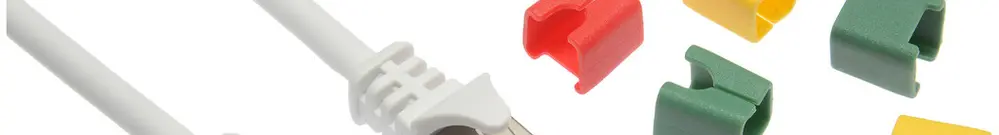 Câble patch RJ45 Ceconet Thin, cat.6A S/FTP, rond, codable, blanc, 3m 