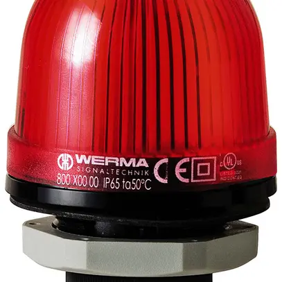 Lampada flash WERMA EM, 24VDC, rosso 