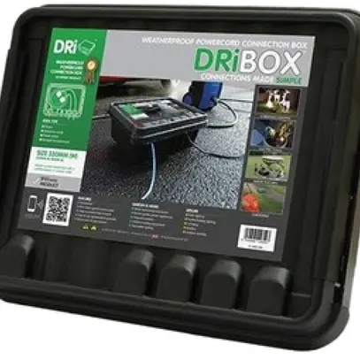 Scatola di giunzione per apparec. DRI BOX 330×230×140mm IP55 nero 