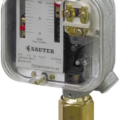 Hygrostat ind.Sauter DFC17B IP44 0…16bar 