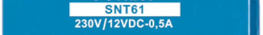 Alimentation à découpage INC SNT61 230VAC/12VDC 6W 0.5A 