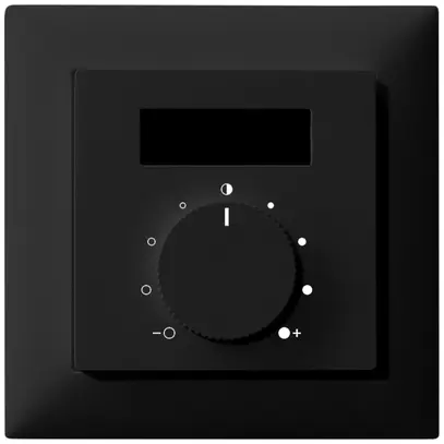 Termostato ambiente RF AP Flextron ALADIN EnO EDIZIOdue valore nominale nero 