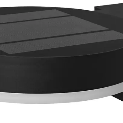 Lanterne LED LDV ENDURA STYLE solair senseur Wall Circle, 6W noir 