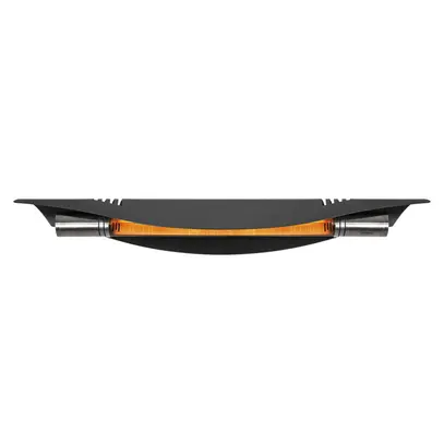 Radiatore a infrarossi Veito Manta Carbon, 2500W, 1 stadio, IP55, nero 