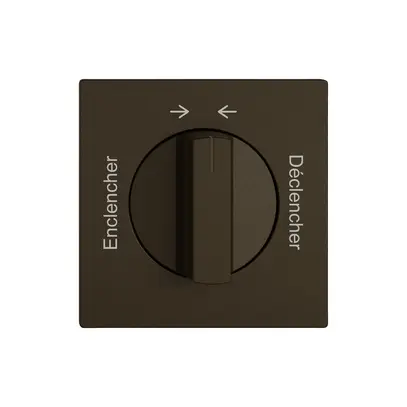 Montageset EDIZIO.liv SNAPFIX® f.Schwenktaster m.Griff Encl.→ ← Décl.br 