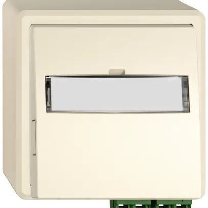Prise FTTH AP EDIZIO.liv SNAPFIX® LC APC Diamond F-3000 1 connecteur cr 