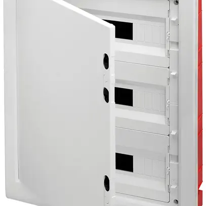 Quadro di distribuzione INC Gewiss 40 CDI 3 file 18UM porta IP40 465×680×120mm 