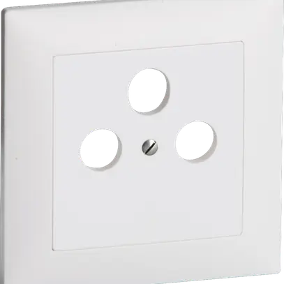 Kit de recouvrement SIDUS pour prise SAT blanc 