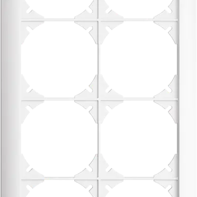 En-tête ENC EDIZIOdue SNAPFIX® 4×2 vertical 148×268mm blanc 