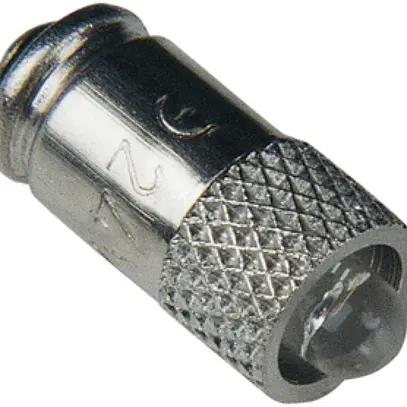 Lampada Single LED MG5.7S/9 28V verde 