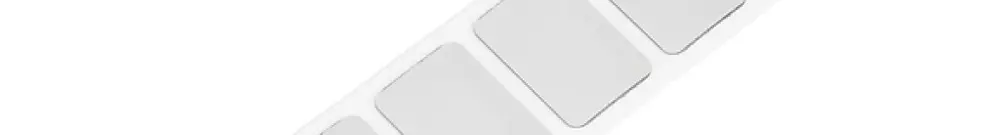 Beschriftungsschild WAGO 210-847, 22×22mm, unbedruckt silber, 300Stk/Rolle 