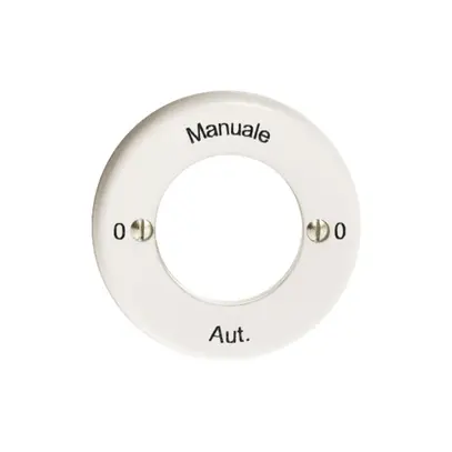 Kit front. 0-Manuale-0-Aut.bi per interrutore rotativo a chiave 