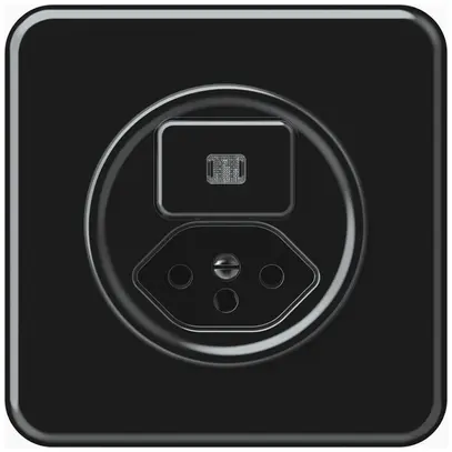 Combinaison ENC origin sch 3 + 1×type 13 92×92mm lumineux noir 