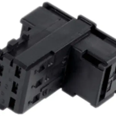 Fiche TT89 Partrade 4L noir pour attache rapide câble plat 