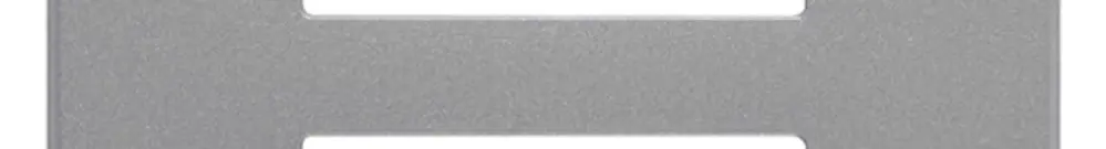 Intestazione INC Legrand Arteor 2×1 verticale 92×157mm Soft Alu 