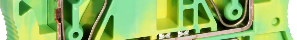 Morsetto di protez. 0.2…10mm² connessione a molla verde/giallo 
