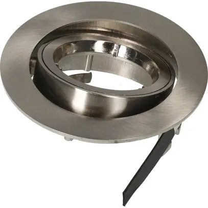 Spot INC MAX HAURI maxLUCE GU10 50W trou Ø80mm avec ressorts à lames chrome 