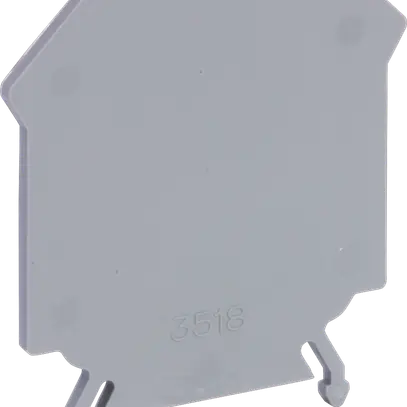 Parete d'estremità 16mm² grigio 