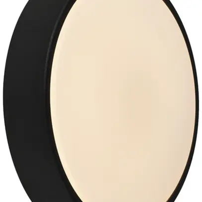 Luminaire apparent LED Oliver Round 9W 600lm 2700K IP54 direct Ø195×58mm noir 