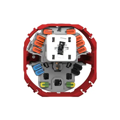 Combinazione Feller SNAPFIX® S6L+T23 illuminazione laterale bi 
