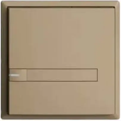 Pulsante KNX RGB EDUE, 250mW, c.LED RGB, c.carta, 1×pulsante, com.1×tasto, sa 