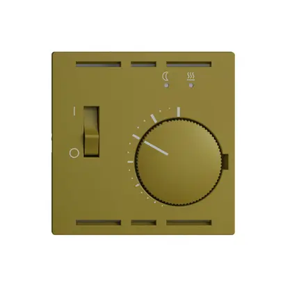 Kit frontale EDIZIOdue olive 60×60mm per termost.amovente 