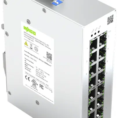 Industrial Switch WAGO Contact 852-1816 16×1000Base-T 