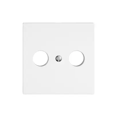 Montageset EDIZIO.liv SNAPFIX® für Antennensteckdose ws 