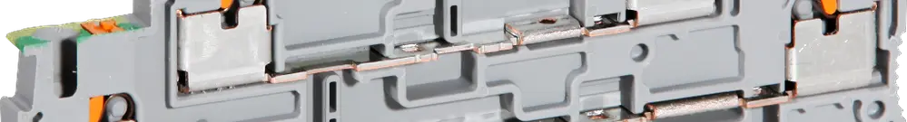 Morsetto a più piani 0.14…4mm² grigio connessione Push-in PT 2.5-PE/L/L 