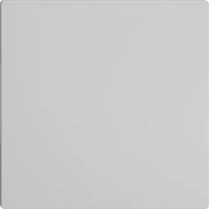 Obturateur EDIZIOdue gris clair, sans vis centrale 