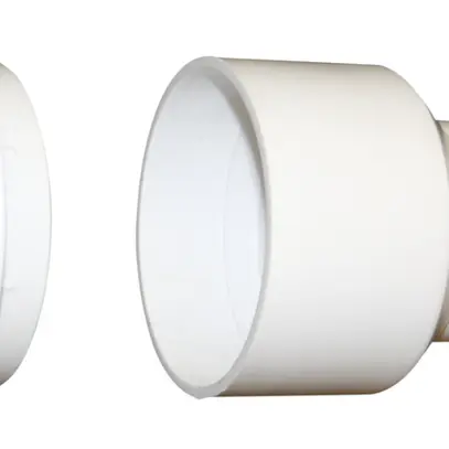 Grille d'échappement PVC Ø50mm 
