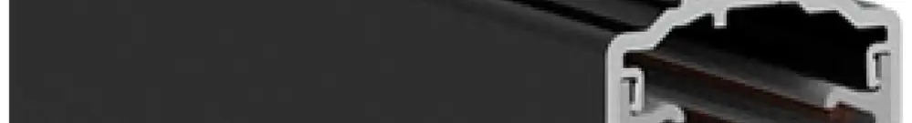 Rail conducteur AP Sylvania OneTrack 250…440V 3 ph DALI aluminium 1000mm noir 