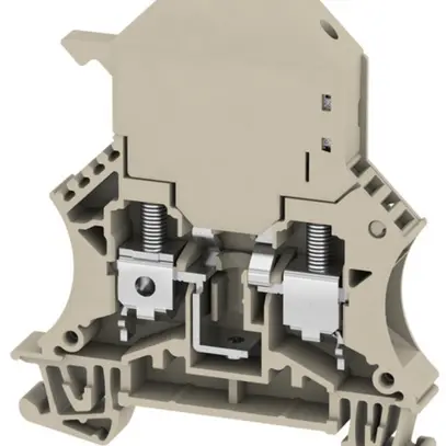 Morsetto fusible Weidmüller WSI /LD 250AC LLC connessione a vite 6mm² TS35 beige 