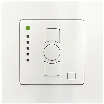 Trasmettitore da parete RF AP elero ProLine QuinTec-868 5-canale a batt. bianco 