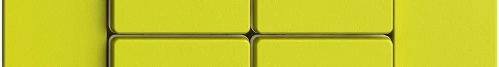 Interruttore tapparelle 2K/4T Edue Wiser lemon 