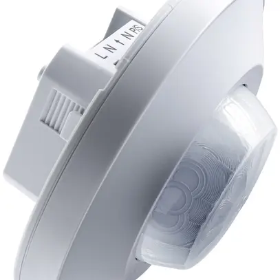 Rilevatore d.presenza INC Grässlin talis 360° 1 canale Ø5×40m telecomando 2 fili 