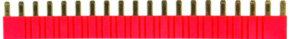 Peigne collecteur ComatReleco CRINT-BR20-RD, pour CRINT-C1xx, rouge, 5 pièces 