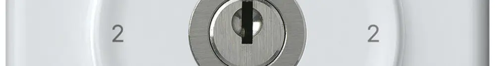 UP-Schlüsselschalter origin Umschalter 3/1L 16A 250V 1-2-1-2 92×92mm weiss 