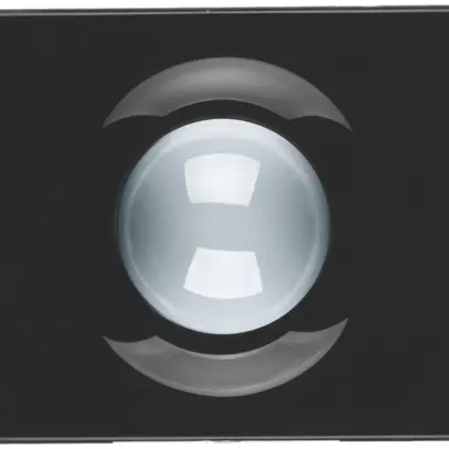Couvercle de remplacement Hager pour module vidéo elcom.modesta pour interphone 