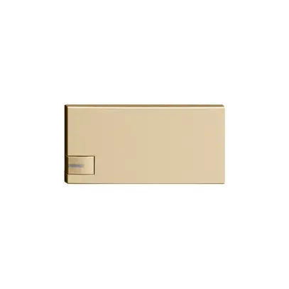 Tasto 1/2 KNX/elettronic.c.LED EDIZIOdue comando semplice sand 