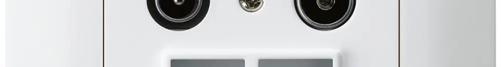 Prise d'antenne INC TV-R-données HMS kallysto 19dB blanc 