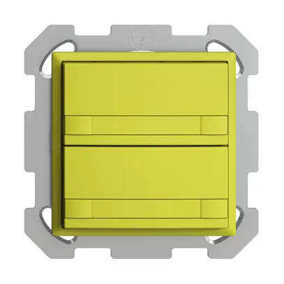 Poussoir KNX RGB ENC EDUE, 250mW, s.LED, papier, 2×poussoir, C.2×T., lem 