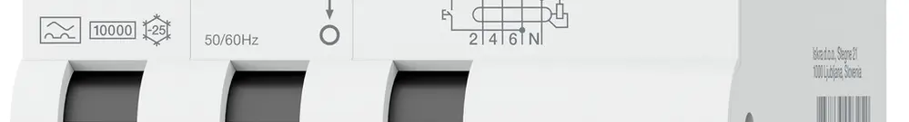 Disgiuntore differenziale ISKRA KAFI4 4P caratteristica C 32A 0.03A tipo A 4UM 