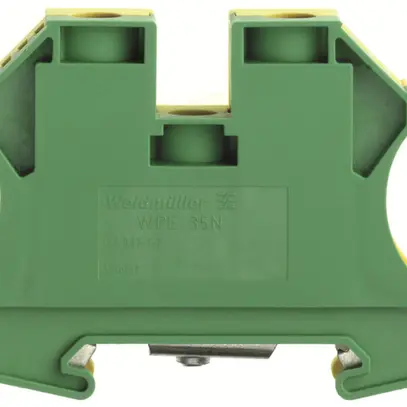 Morsetto di protezione Weidmüller WPE N connessione a vite 35mm² verde/giallo 