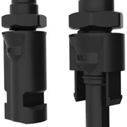 Jeu de connecteurs MC4 Eaton xComfort IKA SOLAR 1×fiche (-) et 1×prise (+) 