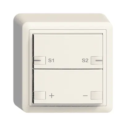 Variateur univ. AP ZEP 1c/2t station princ. scène EDIZIOdue blanc 