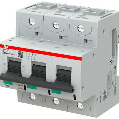 Disjoncteur ABB S803P-B125 3P 400V B-125A 50kA 5UM 