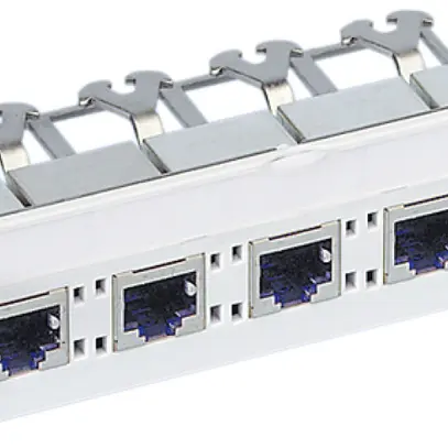 Elemento universale JK freenet R&M 5×RJ45 cat.6(Real10) schermato 